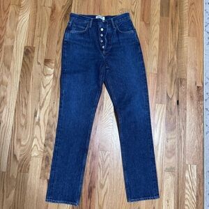 Agolde Remy High Rise Straight Wink Jeans size 26. CUT# 45840. STYLE# A105-813.